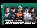 Circuit Version | 2026 SUPER FORMULA DRIVER LINE-UP