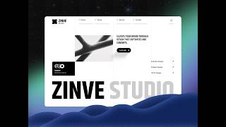 Zinve Studio – Best Webflow Template of 2026