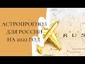 АСТРОПРОГНОЗ ДЛЯ РОССИИ НА 2022 год. Ведическая астрология