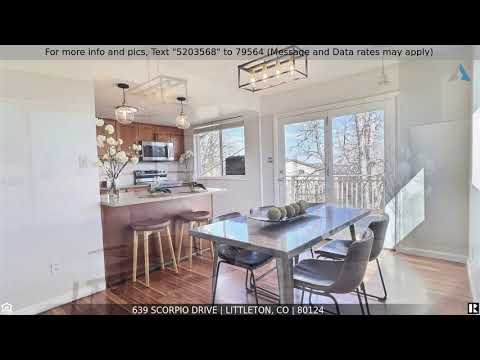 639 Scorpio Drive, Littleton, CO home video tour