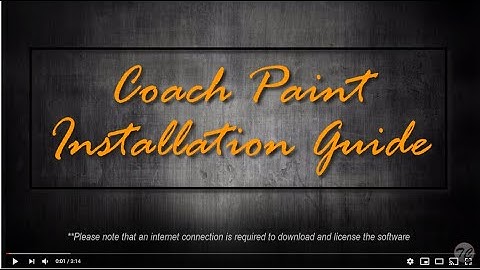 Coach Paint Installation Guide