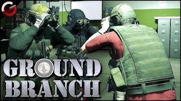 SPECIAL FORCES IN HEAVY FIREFIGHT! COOP Tactical Shooter | GROUND BRANCH Gameplay