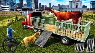 Zoo Animal Transporter Truck Simulator 🦁🚛 | Wild Animal Transport Gameplay screenshot 2