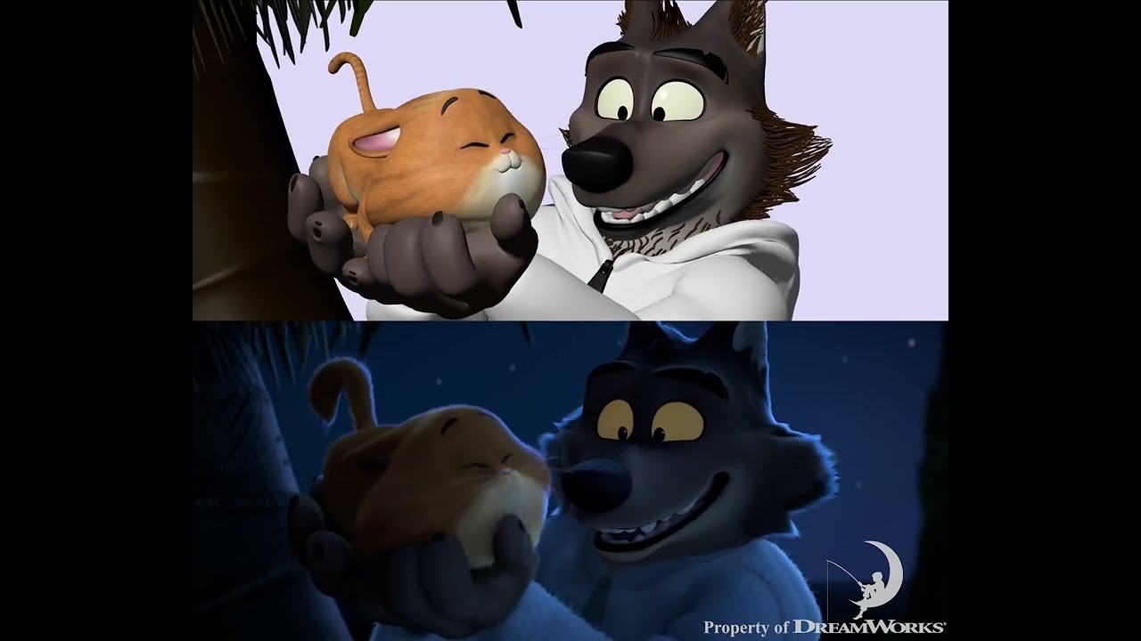 The Bad Guys Cat scene