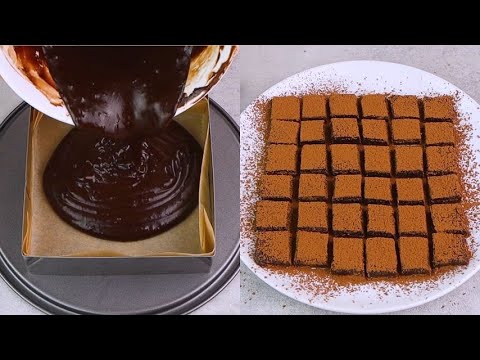 video Chocolate squares the irresistible treats you will not miss this , Worldwide Recipes Chocolate squares the irresistible treats you will not miss this