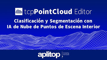 tcp PointCloud Editor | Clasificación y Segmentación con IA de Nube de Puntos de Escena Interior