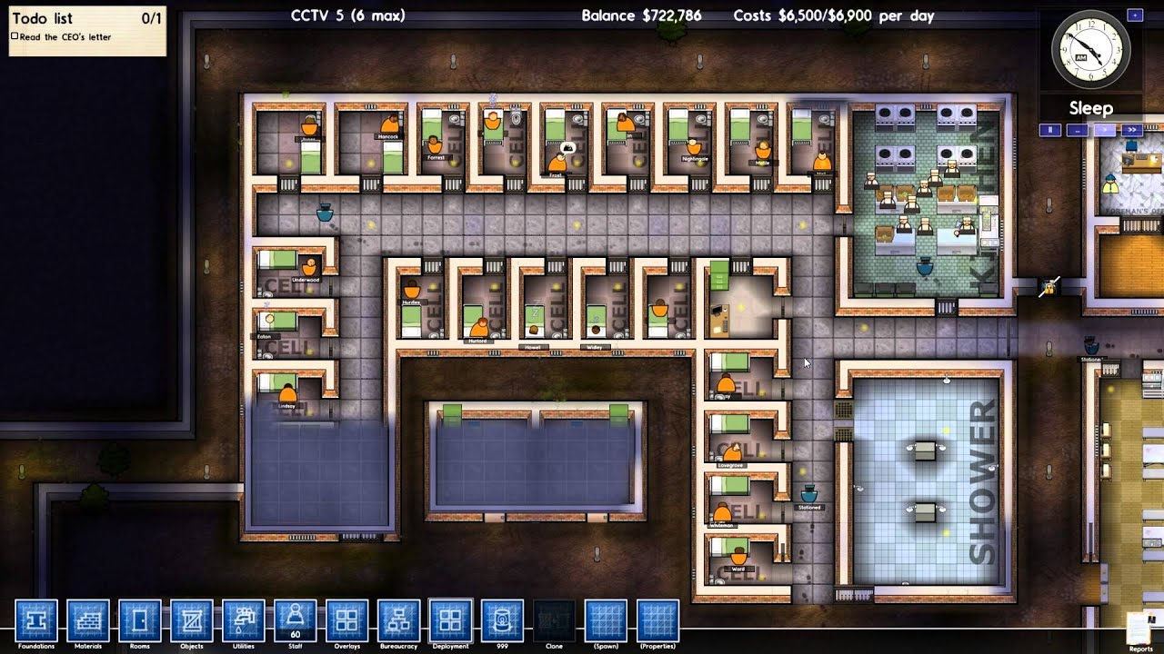 prison architect no regime slot