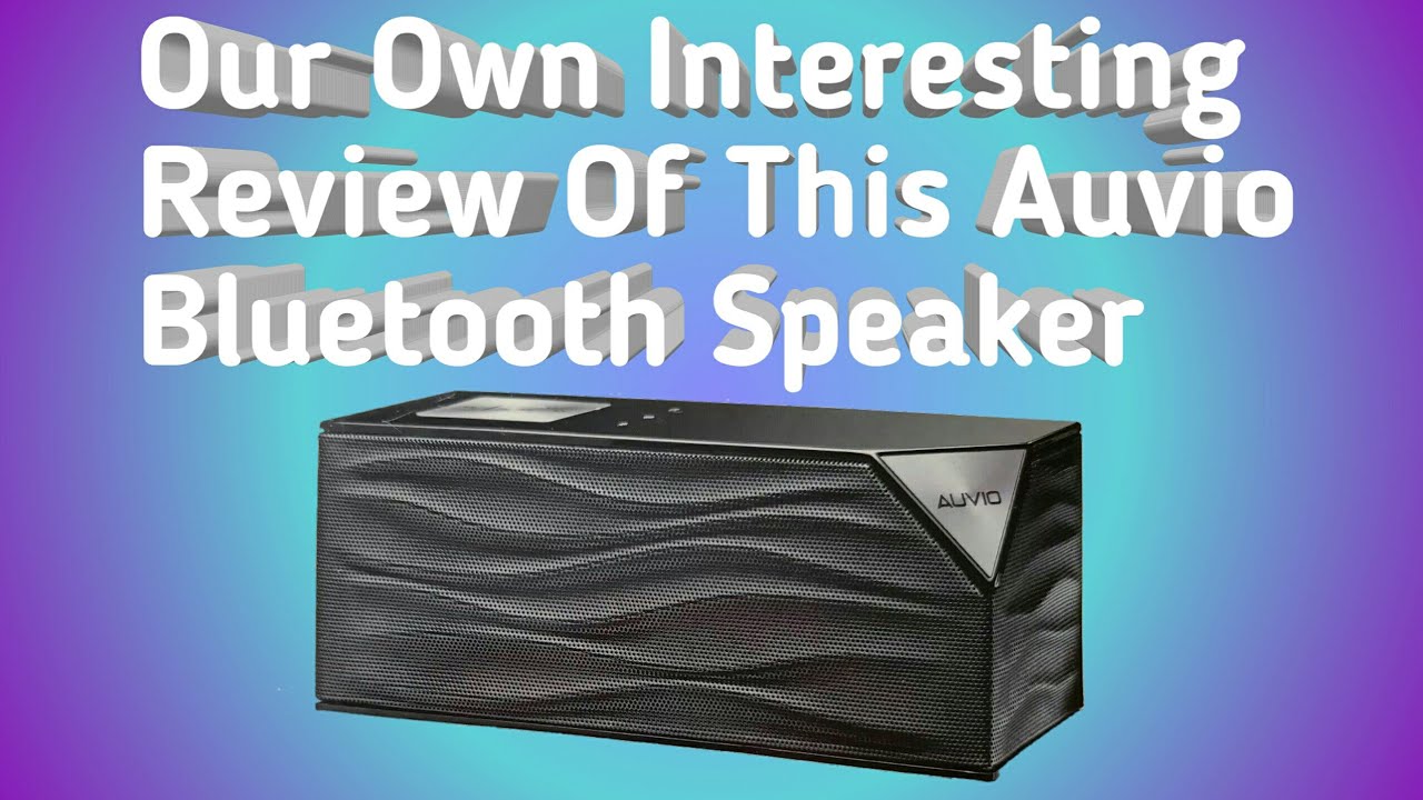 The Auvio Bluetooth Speaker Review - YouTube