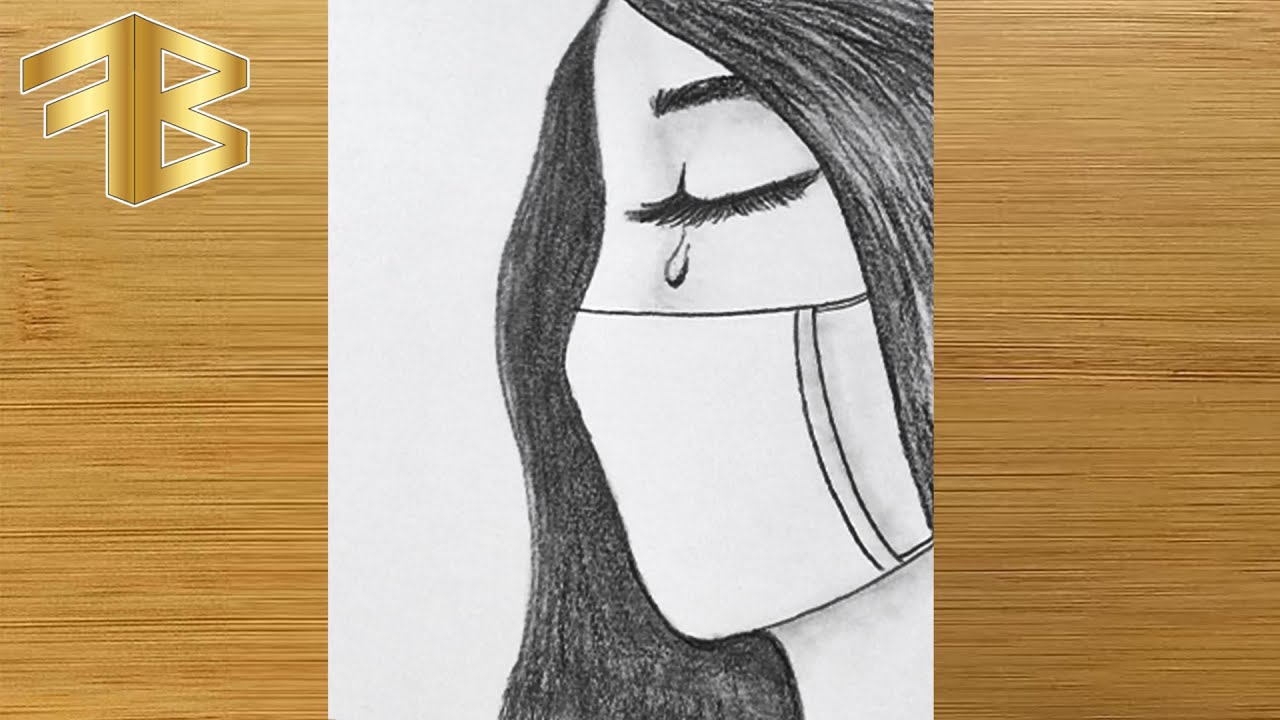 girl drawing, sketch of girl, girl drawing easy, to draw a girl, farjana dr...