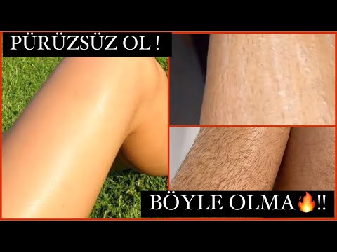 EVDE PÜRÜZSÜZ VÜCUT | BATIKSIZ BEBEK GİBİ YUMUŞACIK OLUYOR DENE GÖR | GECE YAP SABAH BAK #trending