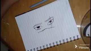 how to make kakashi eyes full tutorial step by step easy way