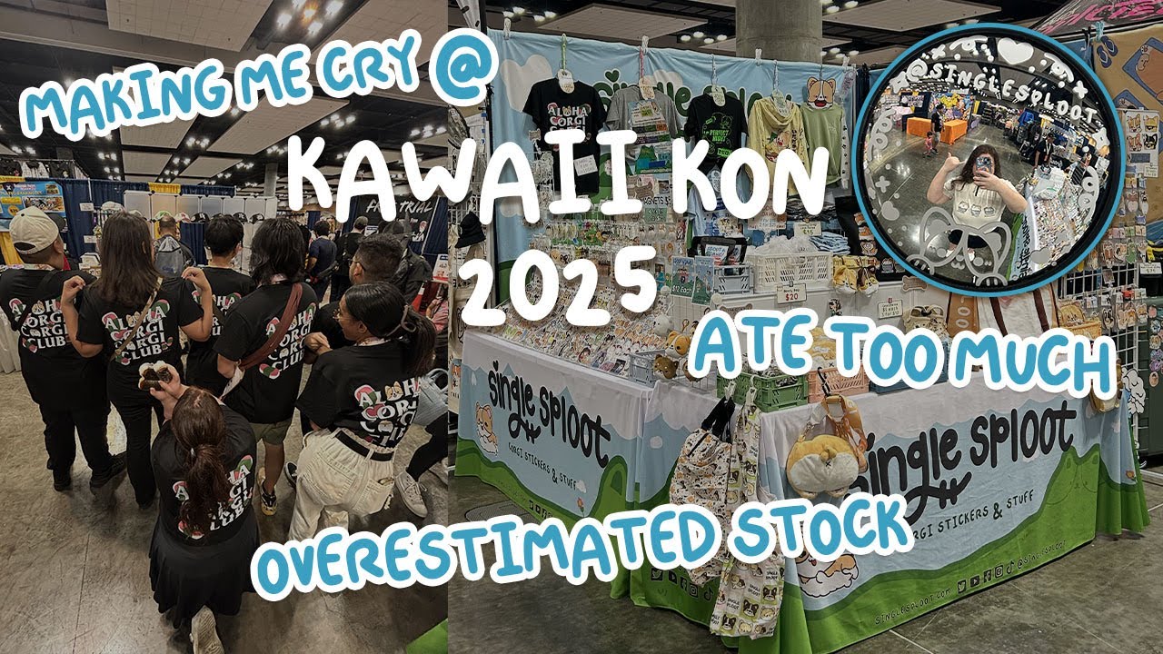 Anime Convention or Food Buffet?! @ Kawaii Kon 2025 | Single