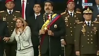 Venezuelan Pres. Nicolás Maduro Targeted in 1st Assassination Attempt by Drone Against Head of State