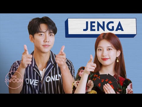 Lee Seung-Gi And Bae Suzy Play Jenga