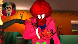 Scary Teacher 3D New Teacher Spider-Man Part 12 Spider-Man TEACHER (Ios,Android)