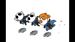 Rolling knight  |  hollow knight + rolling girl animation Resimi