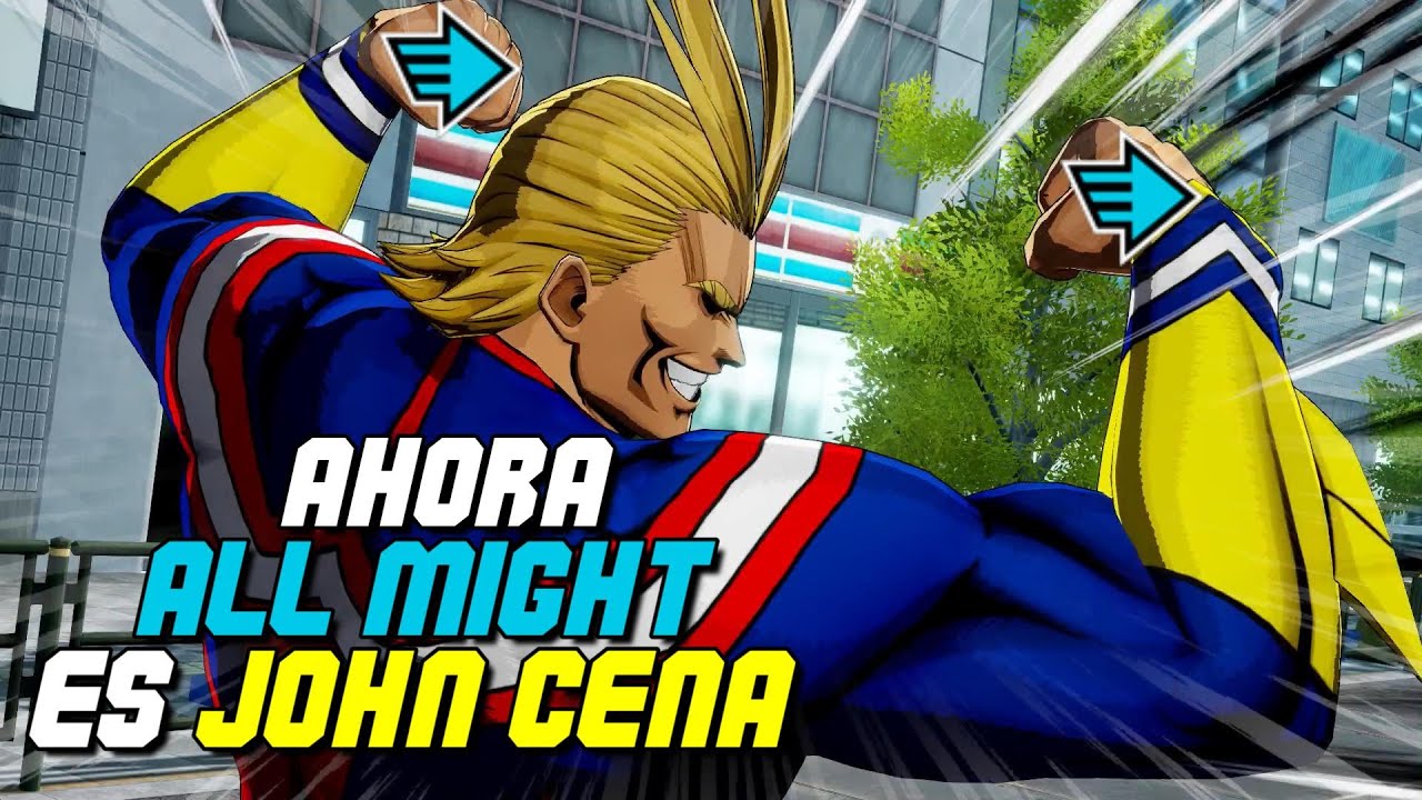 ALL MIGHT AMETRALLADORA SALIÓ MUY ROTOOO 😍❤️