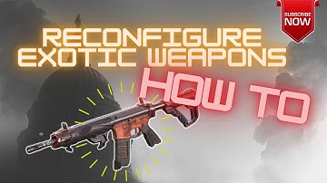 How to UPGRADE and REROLL Exotics | The Division 2