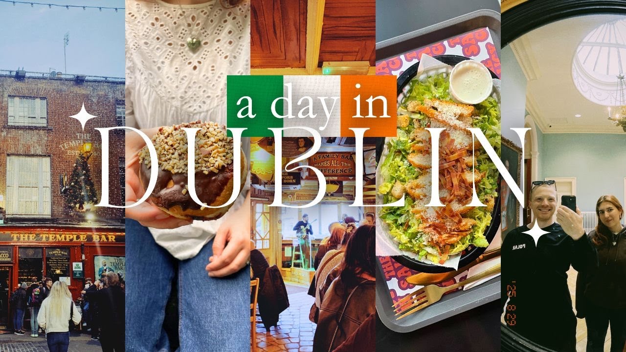 День в ДУБЛИНЕ 🇮🇪 веганская еда, осмотр достопримечательностей и шопинг