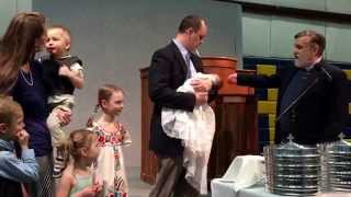 Baptism of Beatrice Valentine Joiner | Christ Church, Moscow Idaho