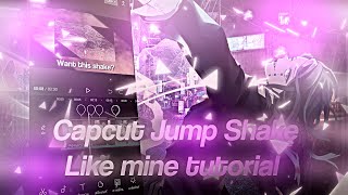 Capcut Jump Shake Like AE/AM (Capcut shake with keyframe) | Capcut Tutorial | Thanks for 3k subs😭