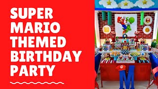Birthday Party Decor Haul/Super Mario Bros Themed Party