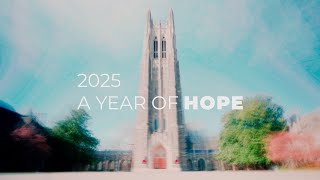 2025: A Year of Hope
Looking back on 2025, we are reminded of how hope gathered us, resounded in our songs, became our teacher, held us in sorrow, and filled our celebration and service.
Wishing you joy and hope in the new year. 2025: A Year of Hope