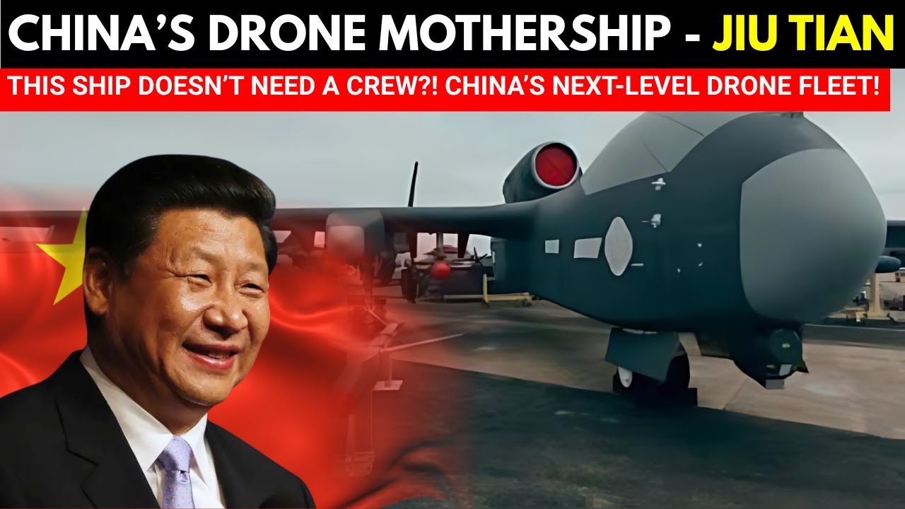 💥 China’s Drone Mothership - Jiu Tian Doesn’t Need a Crew! China’s Next ...