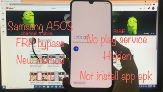 Samsung galaxy A50S Android 10 FRP Bypass | Bypass google account A507F Android 10 / 11 | done 100%