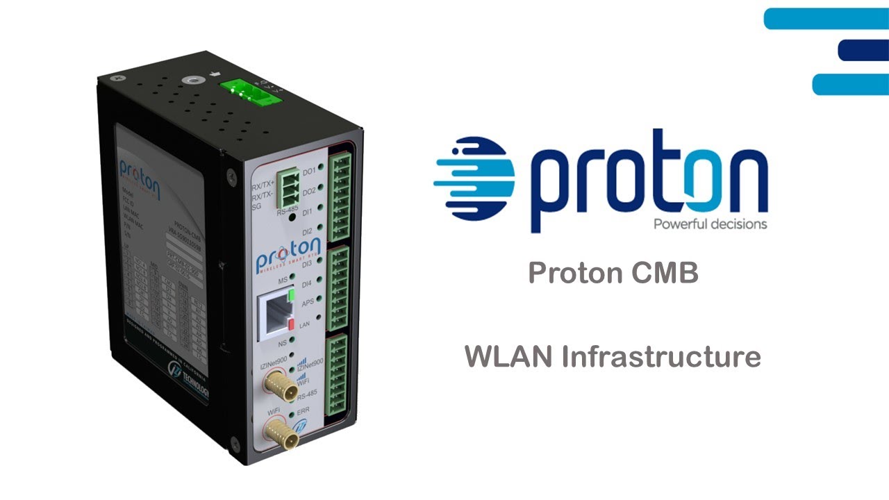 Proton CMB - Configure WLAN Infrastructure - YouTube