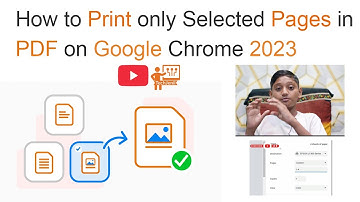 Techjenil How to Print only Selected Pages in PDF on Google Chrome 2023