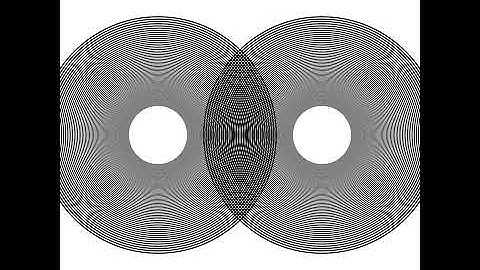 Circles Moire Pattern