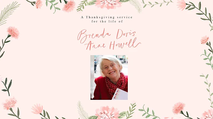 Thanksgiving Service for Brenda Doris Anne Howell