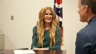 Jennifer Mucci meets Jason Frost, Chief Deputy of Real Estate, Stark County Auditor