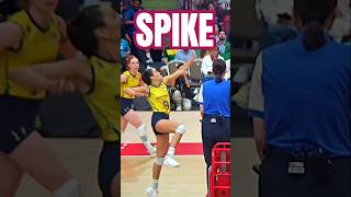 Volleyball Women Brazil Julia World Super Spike France Champion Block Save Slow Motion