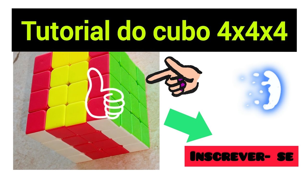 COMO RESOLVER O CUBO 4x4x4-? Resolvendo os meios do 4x4x4 - YouTube