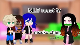 MLB react to nezuko part 2/2