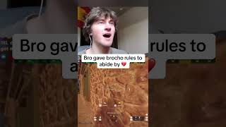 Bro Gave Him Rules