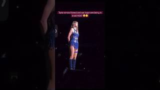 Celebrity Taylor Swift almost fainting at Eras Tour Rio,Brazil show due to extreme HEAT WAVE 😞😭 #talyorswift Wealth
