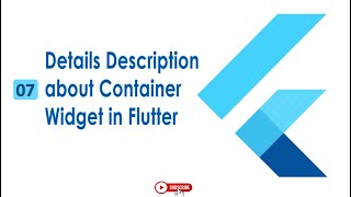 Details Description of Container Widget in Flutter | Flutter Widget | Flutter Basic Urdu | Hindi| 07