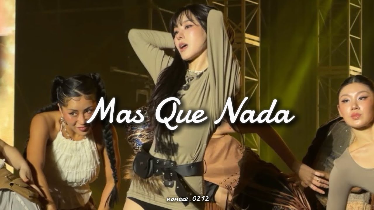 251101 월드 오브 스우파 WSWF 콘서트: 인천 | Mas Que Nada 노제 직캠