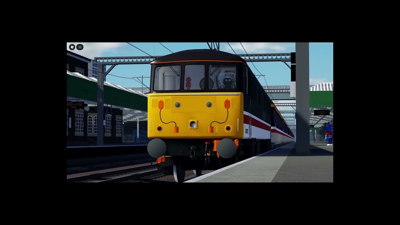 Train spotting at Leaton in British Railway