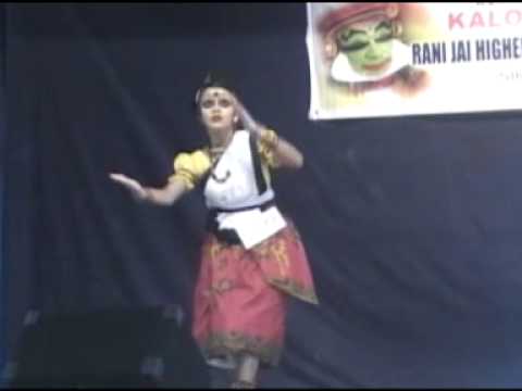 Gopika's Sub District First Prize winning Folk Dance performance