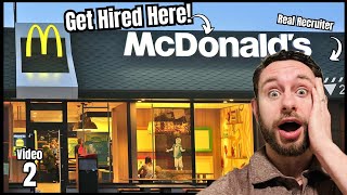HARD McDonalds Interview Questions and Answers - How to Get a Job at McDonalds