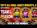 Tots all final leaks updatetots is coming this monday in eafcmobile imclownsir