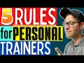 Creating personal training sessions 101  5 rules trainers should follow when making client programs