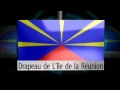 Drapeau officiel de lle de la runion lareuniontv