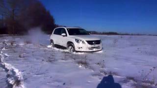 Volkswagen Tiguan snow Тигуан в снегу)))(, 2014-01-25T14:24:57.000Z)