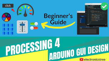 Design Arduino GUI with Processing 4 - Beginner