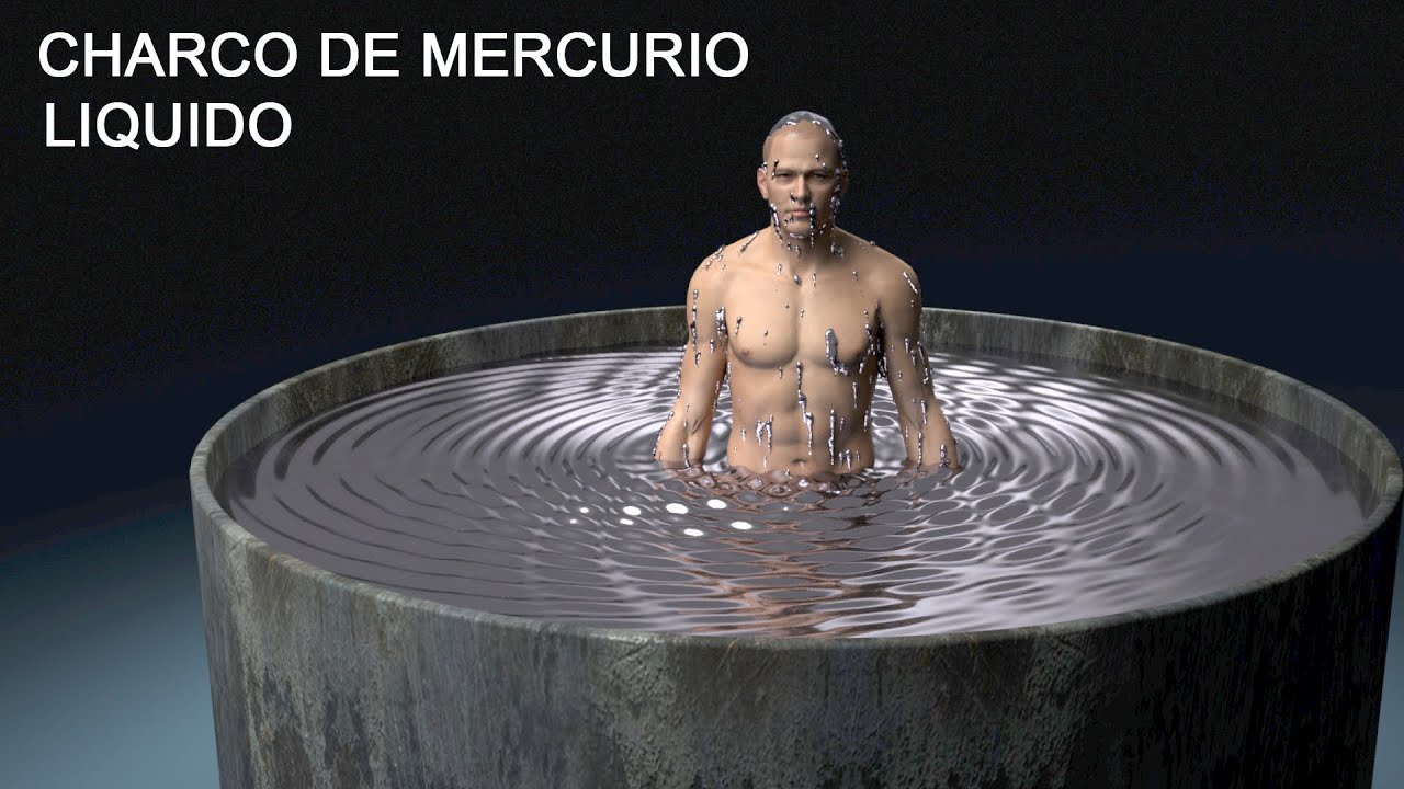 Qué pasa si te caes en una piscina de mercurio? 